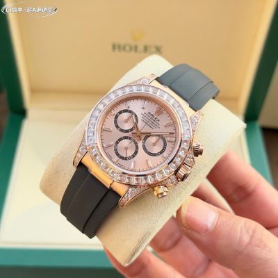 Rolex Daytona Dandong 4131 Movement OXJ29092 Rose Gold Dial Watch